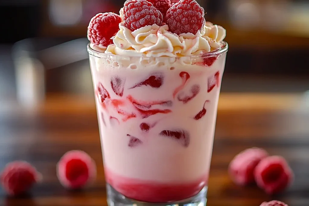 Easy Vanilla Raspberry Iced Latte You’ll Love
