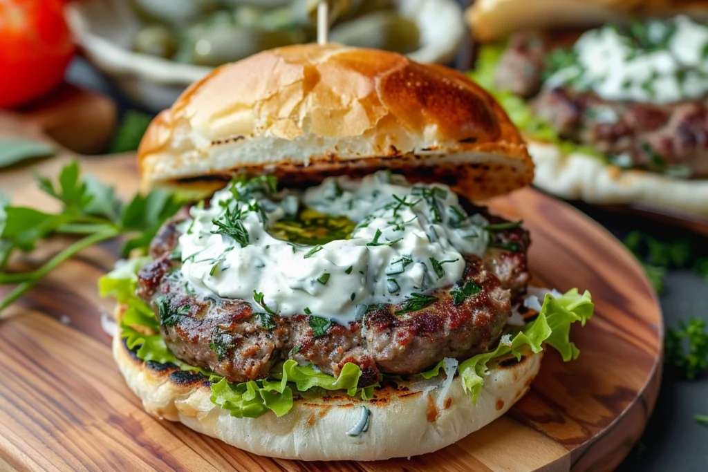 Irresistible Greek Lamb Burger Recipe for Flavor Lovers