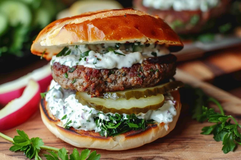 Irresistible Greek Lamb Burger Recipe for Flavor Lovers