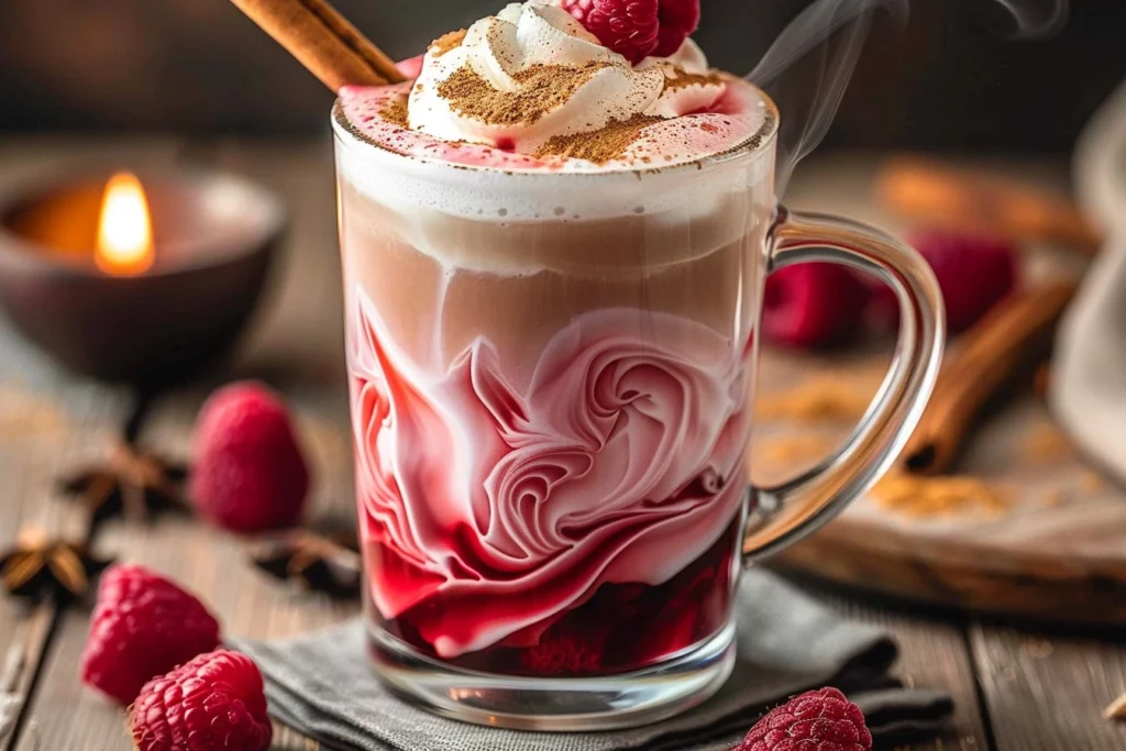 Iced Raspberry Vanilla Chai