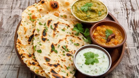 Delicious Onion Kulcha: Indian Bread Recipe