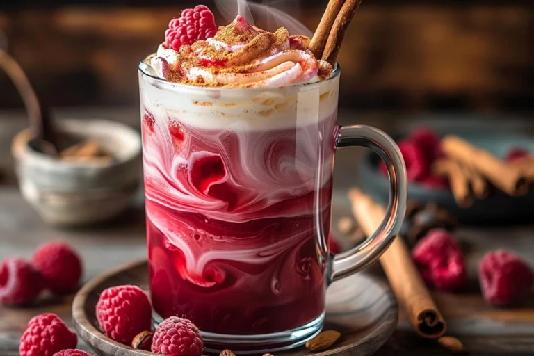 Iced Raspberry Vanilla Chai
