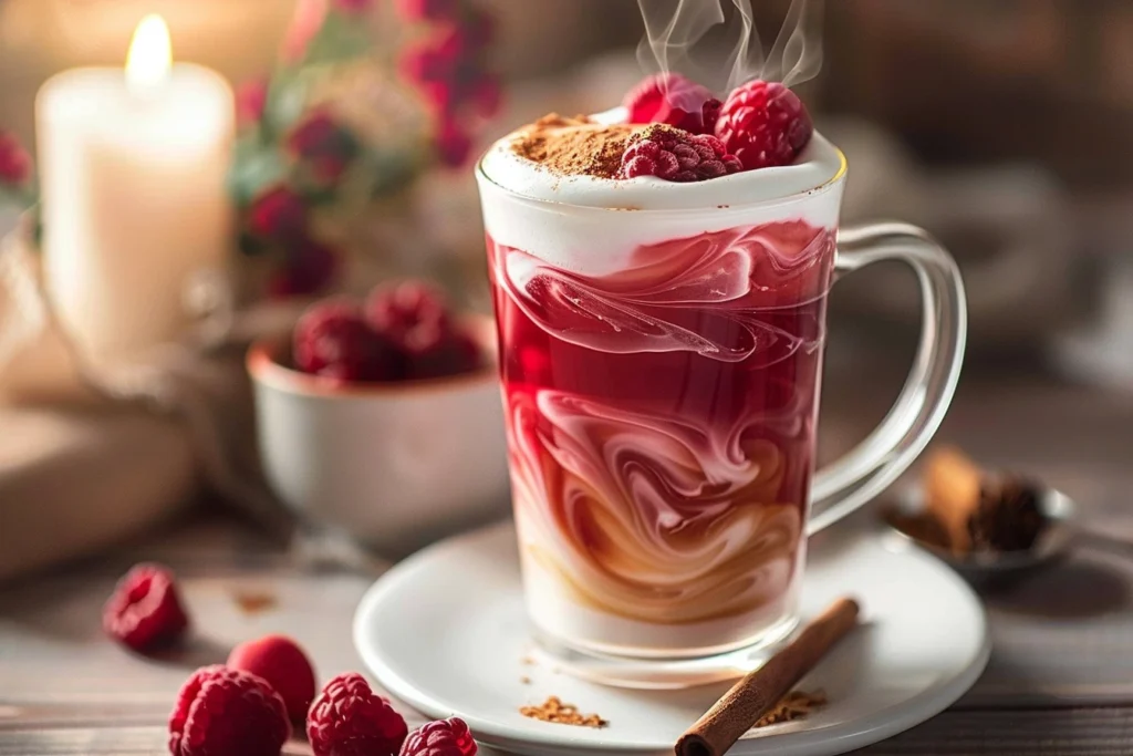Iced Raspberry Vanilla Chai