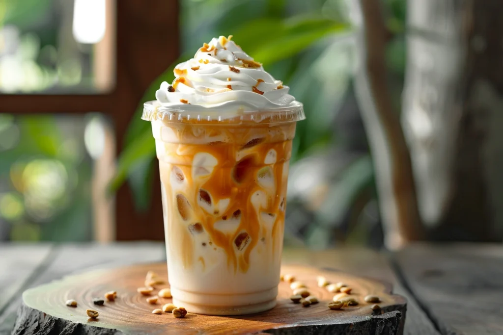 Caramel Vanilla Chai Iced Drink That Melts in Your Mouth
