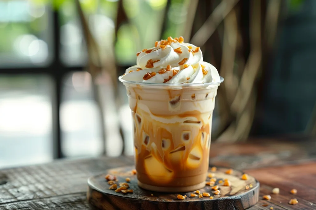 Caramel Vanilla Chai Iced Drink That Melts in Your Mouth