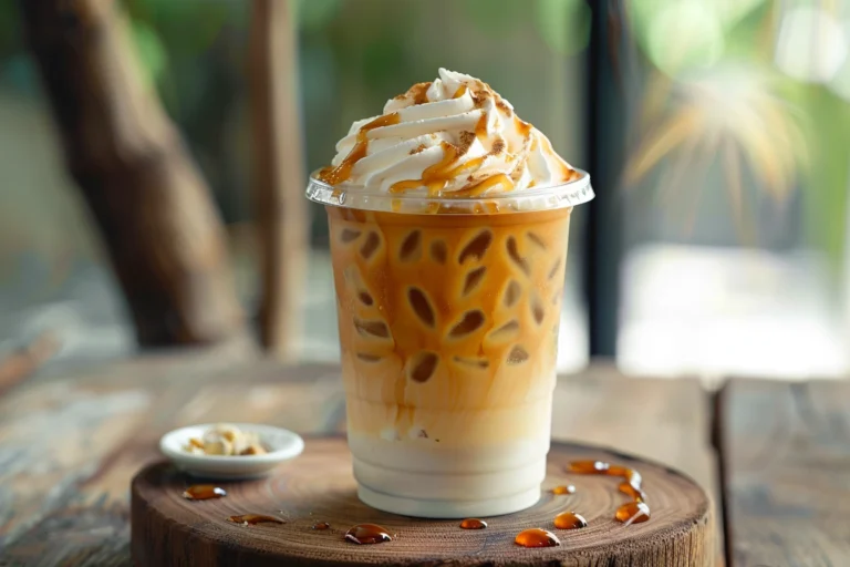 Caramel Vanilla Chai Iced Drink That Melts in Your Mouth