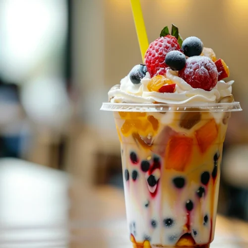 Boba Smoothie in 10 Minutes