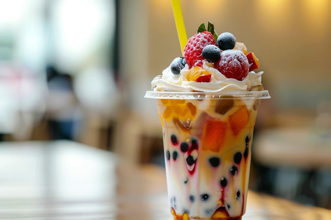 Boba Smoothie in 10 Minutes
